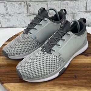 Kuru Atom Cloud Womens Sz. 9 M Gray White Pain Relief Walking Comfort Shoes